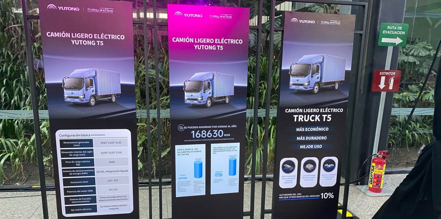 Yutong México lanza camiones ligeros eléctricos Indicador Automotriz