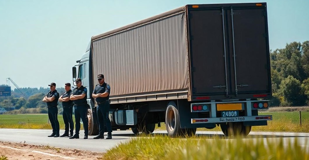 Seguridad, Carreteras, Camiones